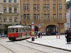 In Prag fhrt die Straenbahn gerne....