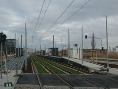 Die fertiggestellte Station