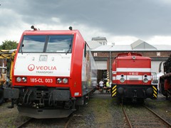  E 185-CL 003 des Logistik Dienstleisters Veolia