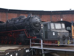 Im Schsischen Eisenbahnmuseum Chemnitz