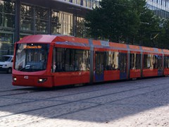 Gleiche Linie, Wagen 412 Richtung Chemnitz Hauptbahnhof