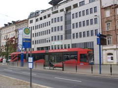 NGT8 an Bus&Bahnstation