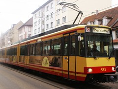 GT8-80C Ein Zug der Albtalbahn